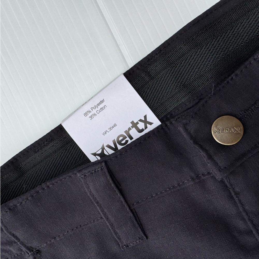 🆕 Vertx Women’s Cargo Pants Navy size 04 / 28 NWT Phantom - Picture 4 of 12